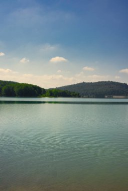 Ribesalbes, Castellon, İspanya 'daki Sichar rezervuarı.