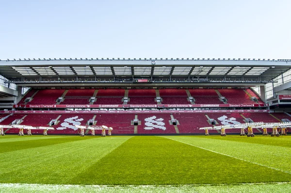 Anfield road-stadion — Stockfoto