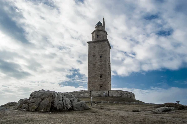 Tower of Hercules in A Coruna, Galicia — Stock Photo, Image