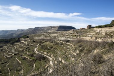 Çevresinde peyzaj ares del maestre