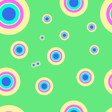 pop art pattern, abstract seamless texture kaleidoscope vector pattern 4 clipart