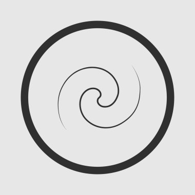 Soyut su dalgası üzerinde gri background.icon