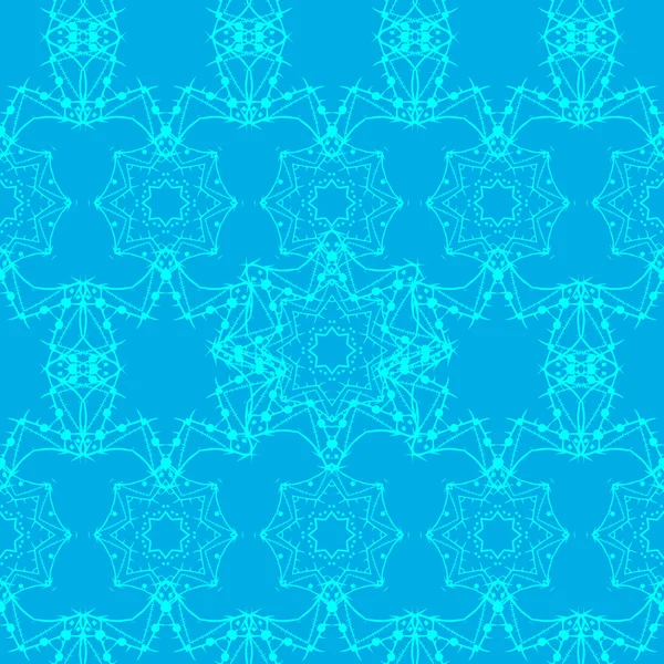 Mandala varrat nélküli, törzsi vintage háttér egy medál. A tibeti jóga absztrakt művészet virág mintával — Stock Vector