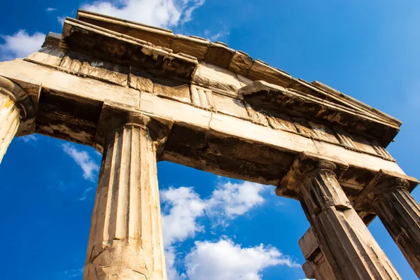 Arco Antigo Céu Azul — Fotografia de Stock