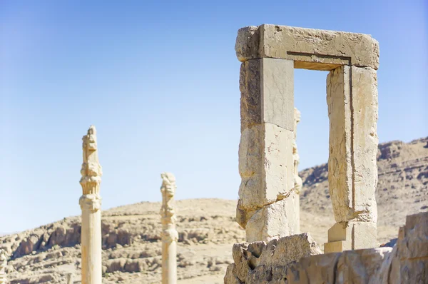 Persépolis, La magnífica ruina de Persa, Imperio aqueménida, Irán —  Fotos de Stock