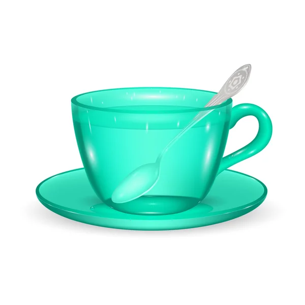 Eine Tasse Tee — Stockvektor