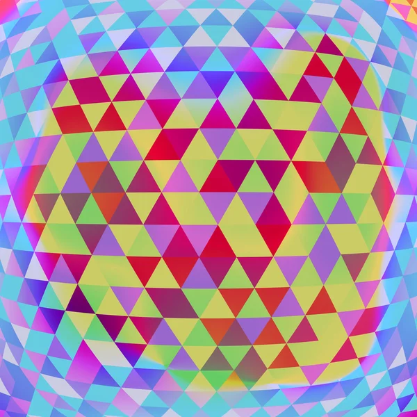 Dreieck abstrakter Hintergrund für Design — Stockvektor