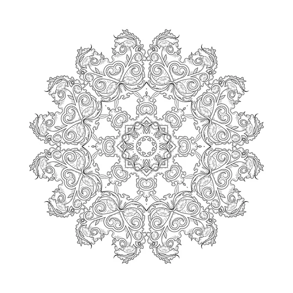 Yuvarlak süsleme - Vintage illüstrasyon