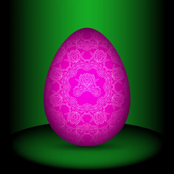 Huevo de Pascua. ilustración vectorial. — Vector de stock