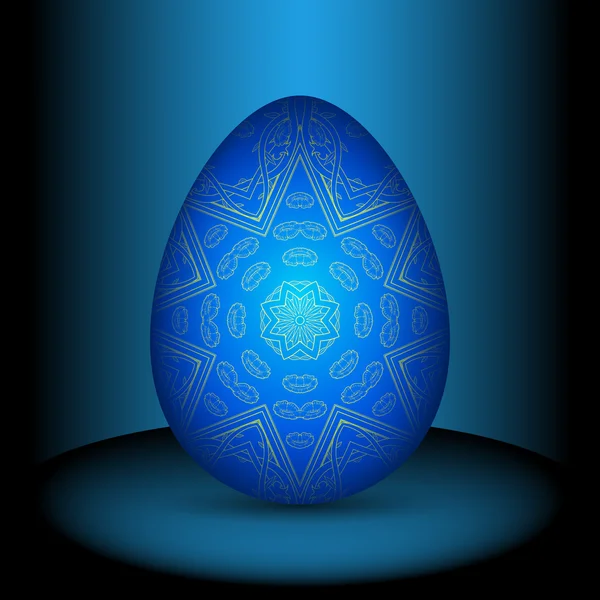 Paskalya yumurtası. vektör illüstrasyonu.