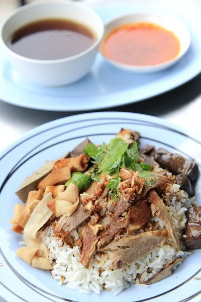 BBQ Pato asado en Bangkok — Foto de Stock