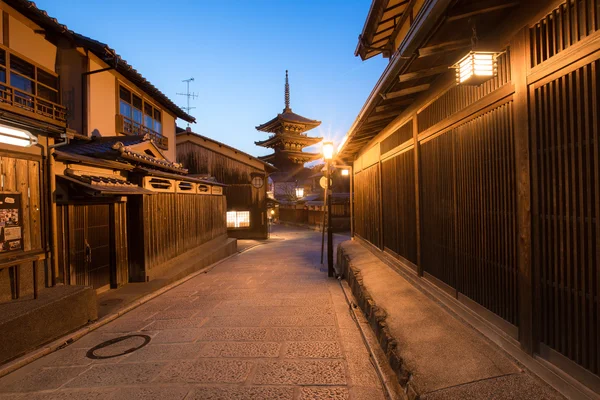 Yasaka Pagoda a Sannen Zaka Street — Stock fotografie