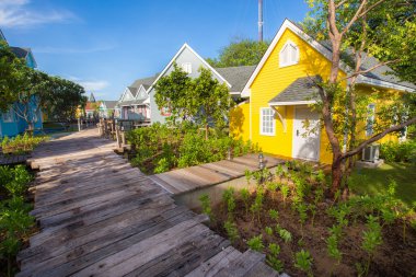 Köy modeli Town Chanthaburi il adlı Balık tutma