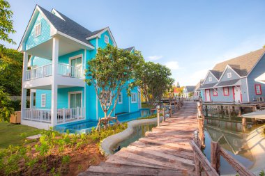 Köy modeli Town Chanthaburi il adlı Balık tutma