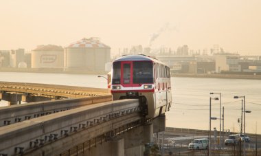 Tokyo Tokyo Uluslararası Havaalanı sadece fotoğrafı Monoray