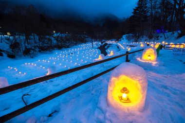 Japonya Yunishigawa Kamakura Festivali'nde
