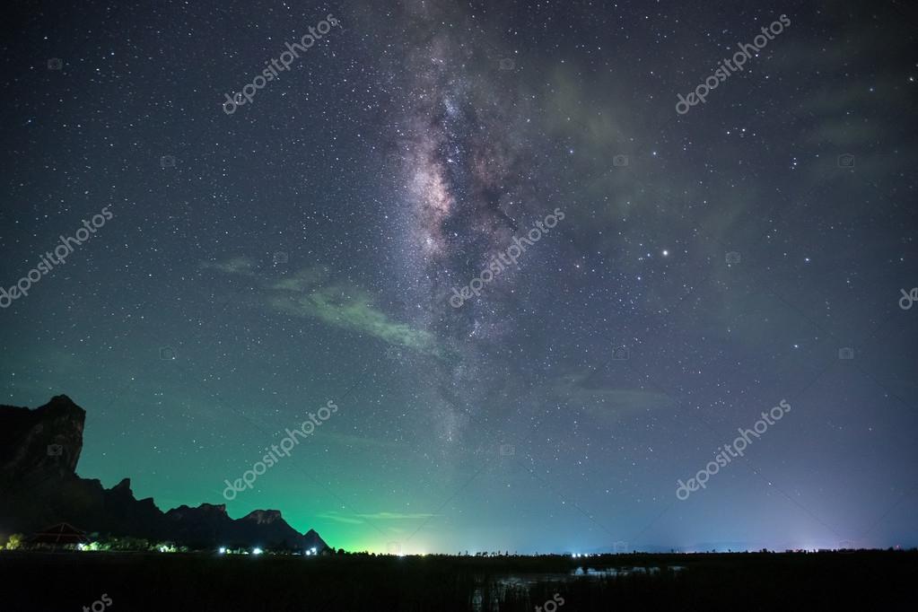 Voie Lactée Au Thaïlande Photographie Banky405 122871922