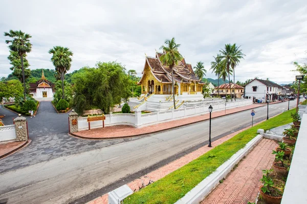 Templo em Luang Prabang Museu do Palácio Real — Fotografia de Stock