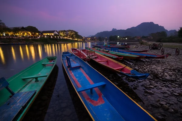 Vang vieng, laos — Stok fotoğraf