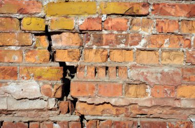 Kırmızı tuğla arkaplan