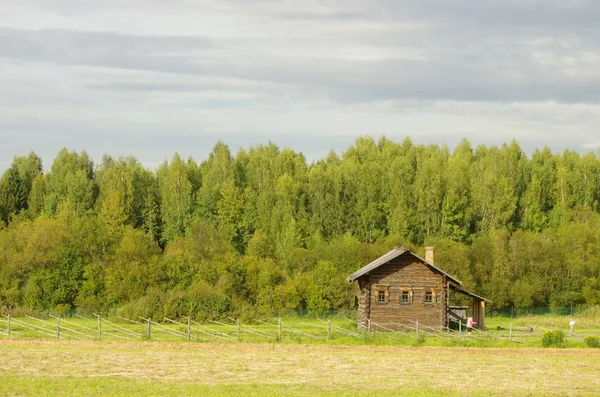 Російська село — стокове фото