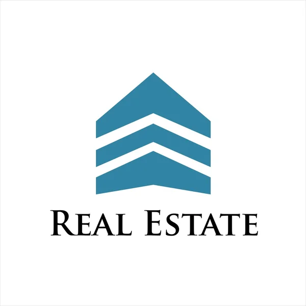 Logotipo imobiliário Realty — Vetor de Stock