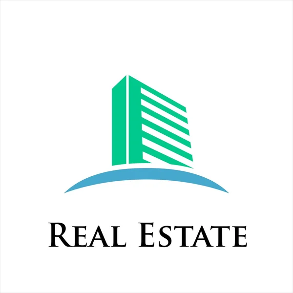 Logotipo imobiliário Realty — Vetor de Stock