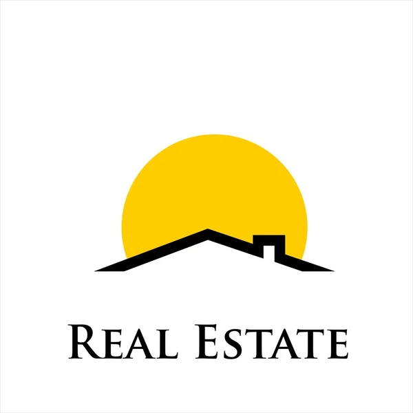 Logotipo imobiliário Realty — Vetor de Stock