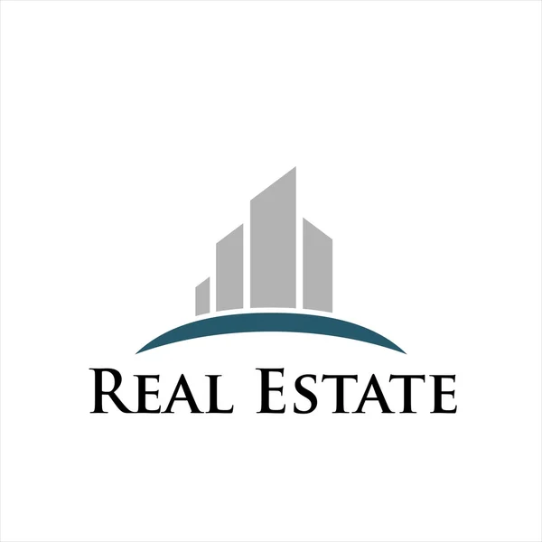 Logo immobiliare Immobiliare — Vettoriale Stock
