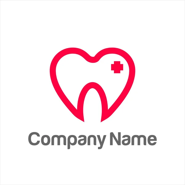 Dental Fogászat cég logója — Stock Vector