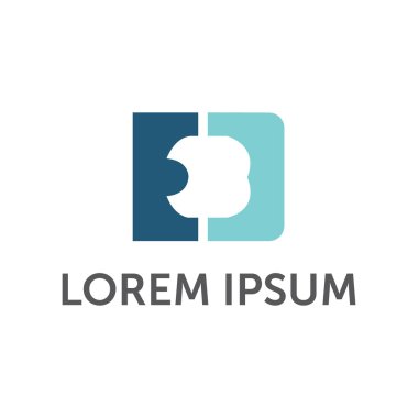 Diş Hekimliği Diş vektör logosu