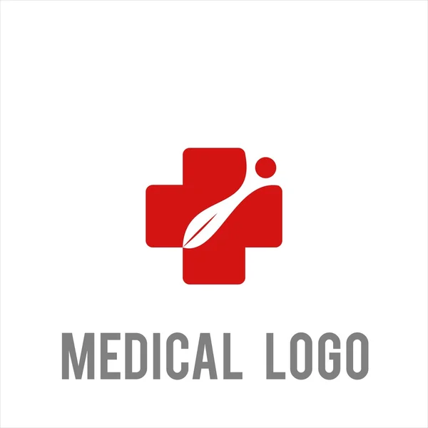 Logotipo do hospital de saúde médica — Vetor de Stock