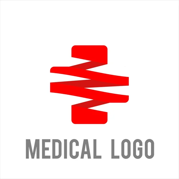 Medizinisches Krankenhauslogo — Stockvektor