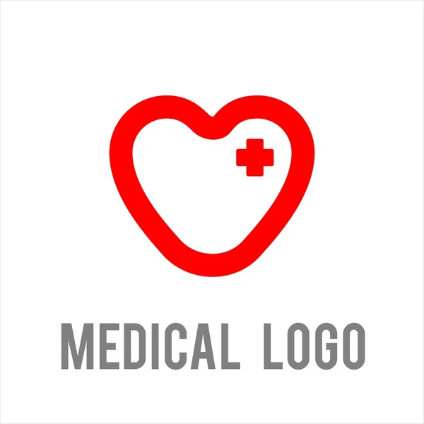 Medical Health Hospital Logo — Stock Vector