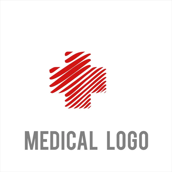 Логотип медицинской больницы — стоковый вектор