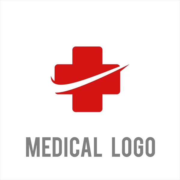 Medische gezondheid ziekenhuis Logo — Stockvector