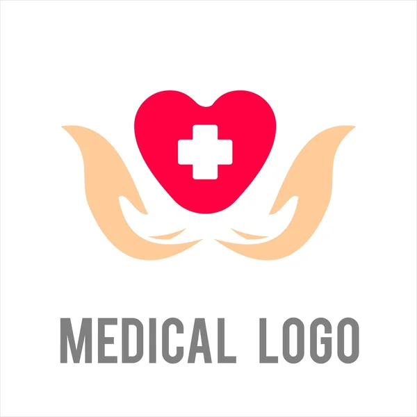 Szpital Zdrowie Medycyna Logo — Wektor stockowy