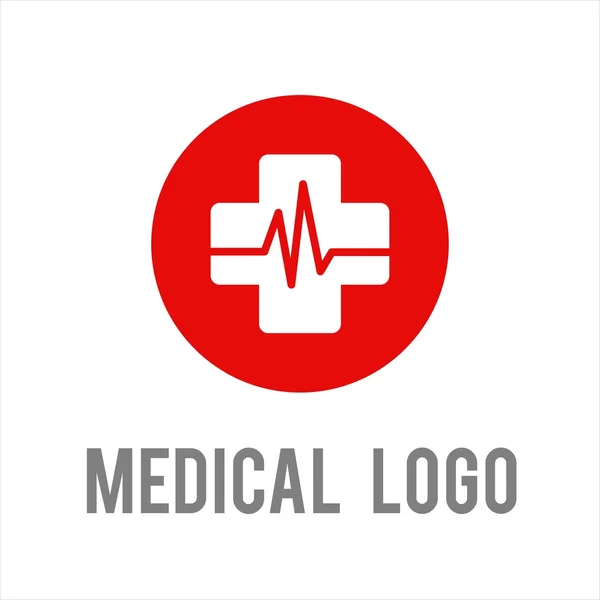 Szpital Zdrowie Medycyna Logo — Wektor stockowy