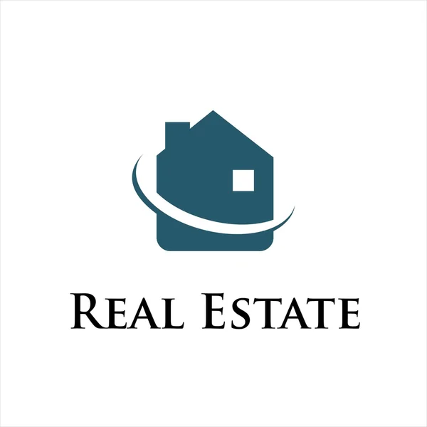 Real estate vlastnost logo — Stockový vektor