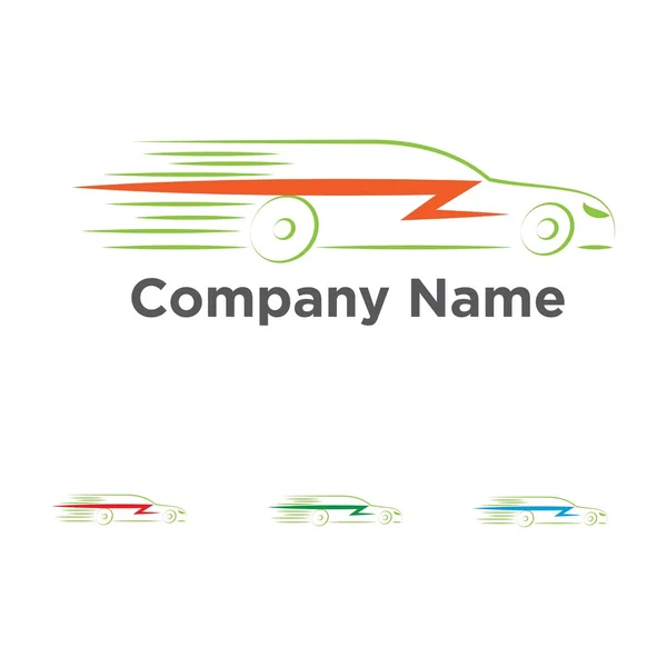 Automotive bil Racing Vector Logo – Stock-vektor