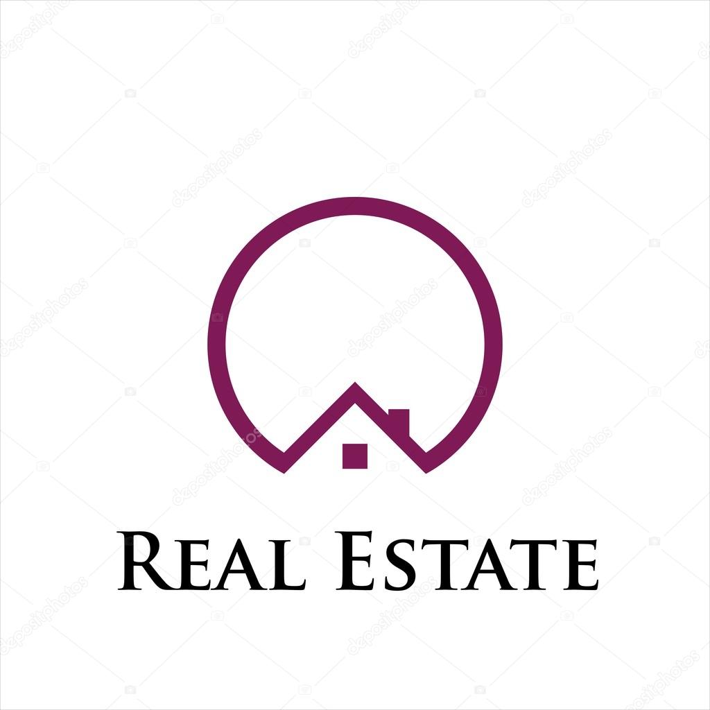 Real estate property logo