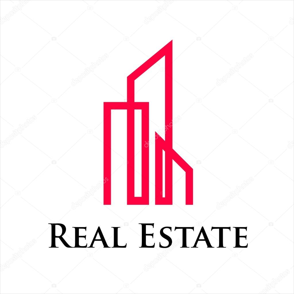 Real estate property logo