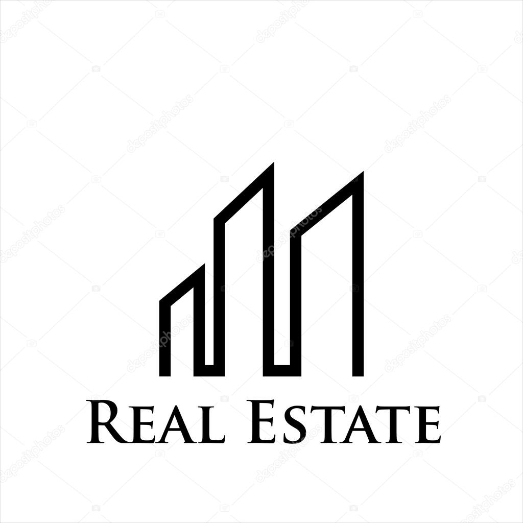 Real estate property logo