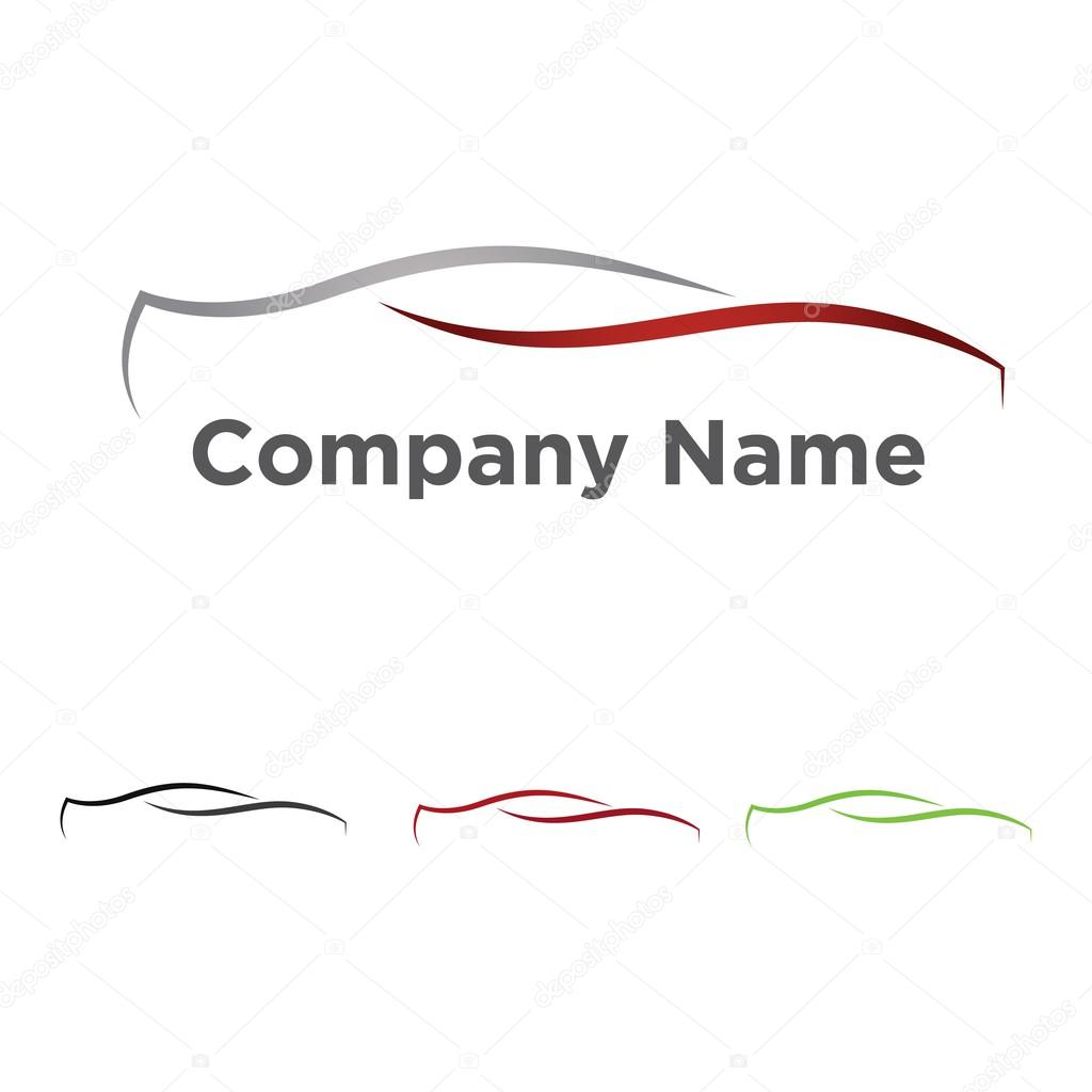 Automotive Car Racing Vector Logo