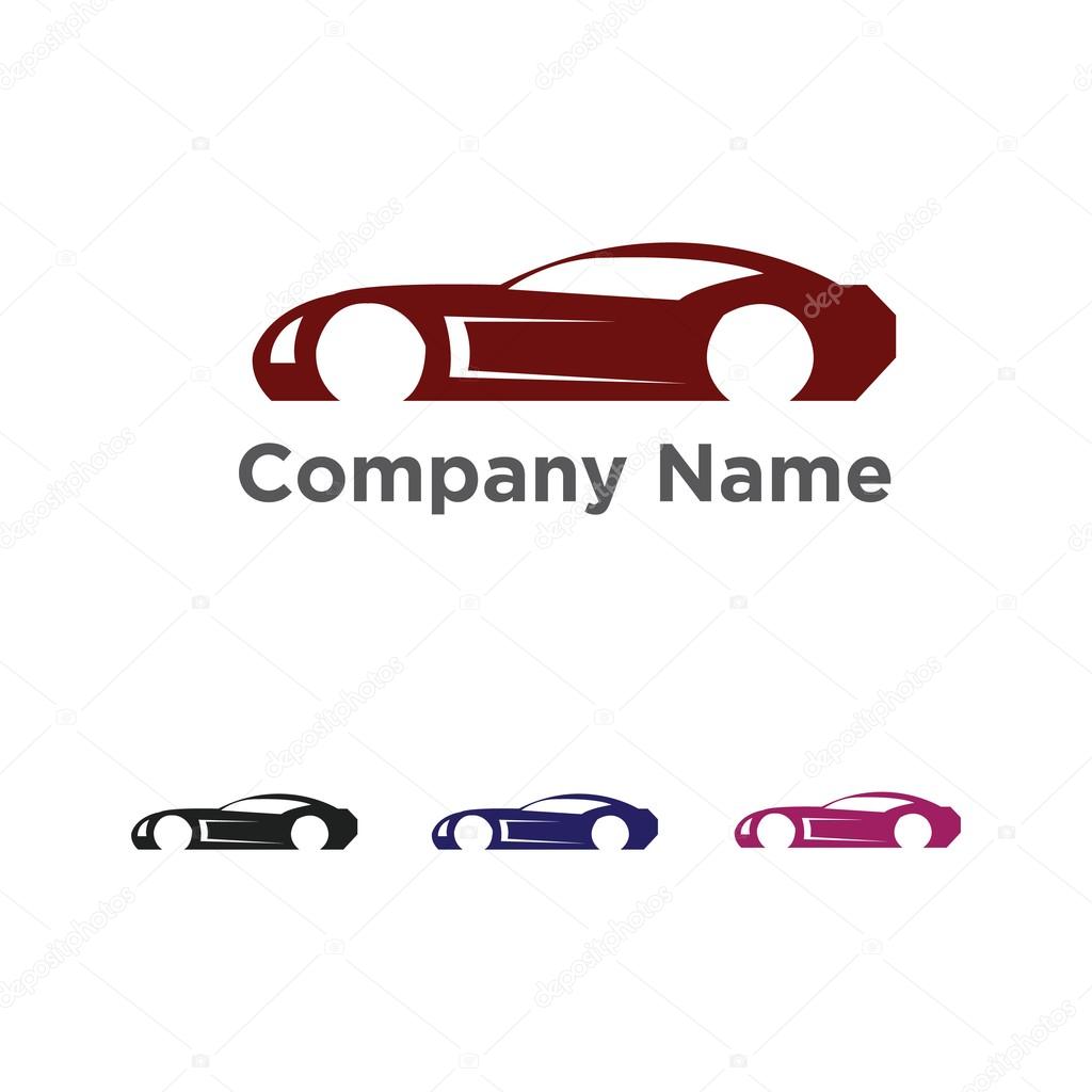 Automotive Car Racing Vector Logo