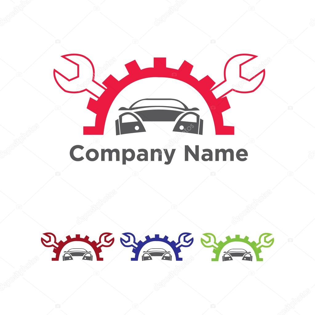 Automotive Car Racing Vector Logo