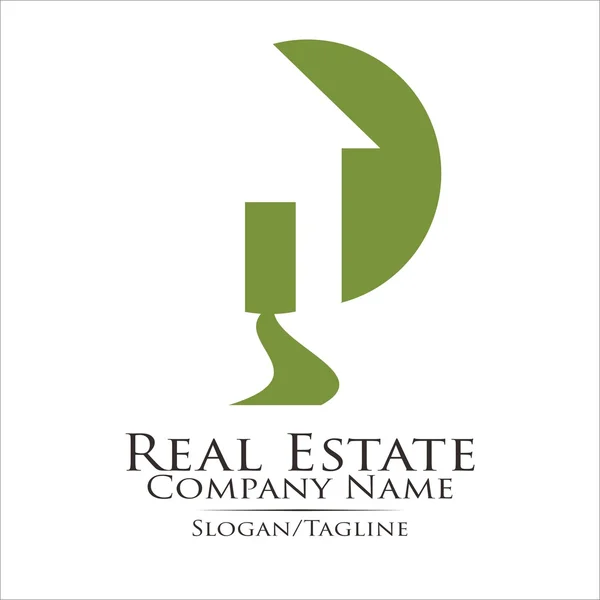 Логотип компанії нерухомості — стоковий вектор