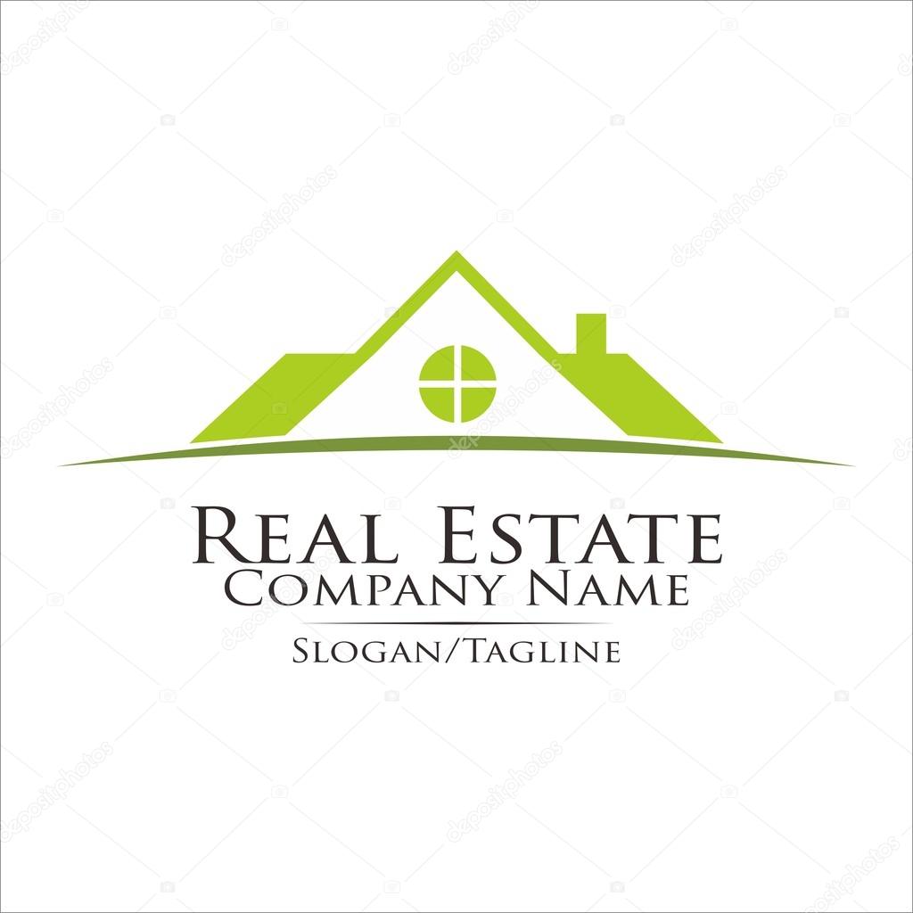 Real estate building property logo company