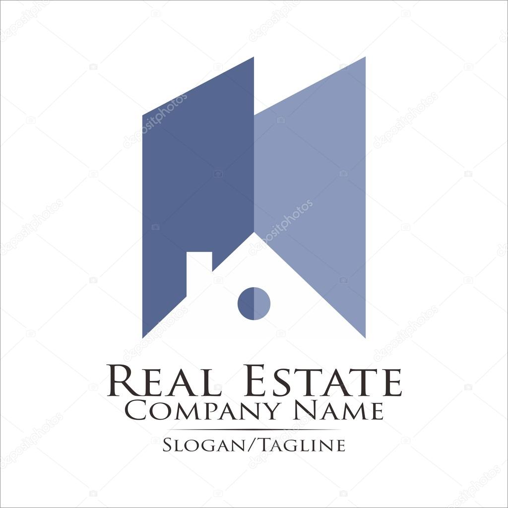 Real estate building property logo company