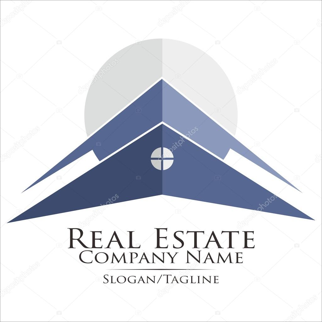 Real estate building property logo company